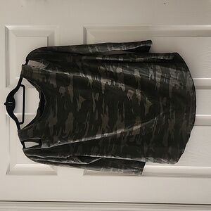 Sanctuary Camo Print Shirt